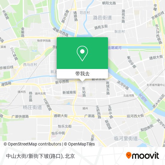 中山大街/新街下坡(路口)地图