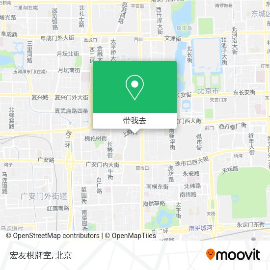 宏友棋牌室地图