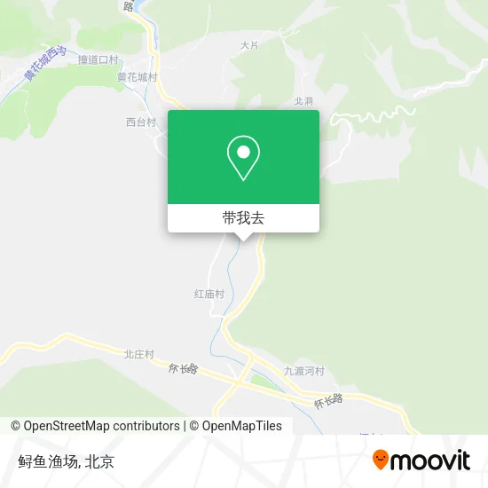 鲟鱼渔场地图
