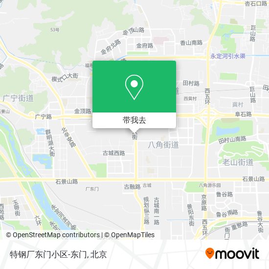 特钢厂东门小区-东门地图
