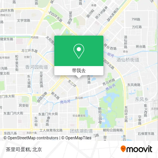 茶里司蛋糕地图