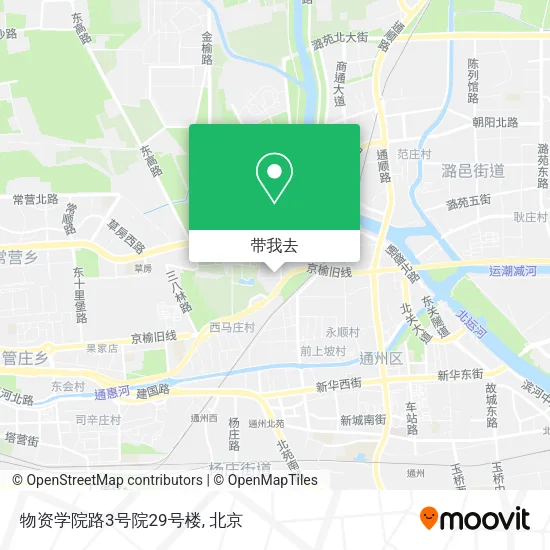 物资学院路3号院29号楼地图