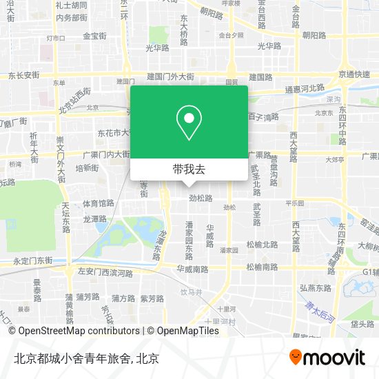 北京都城小舍青年旅舍地图