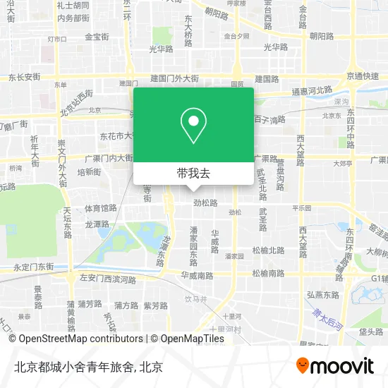 北京都城小舍青年旅舍地图