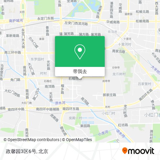 政馨园3区6号地图