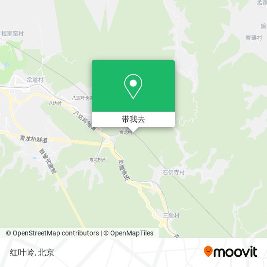 红叶岭地图