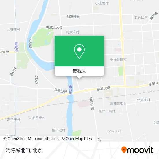 湾仔城北门地图