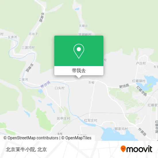 北京茉牛小院地图