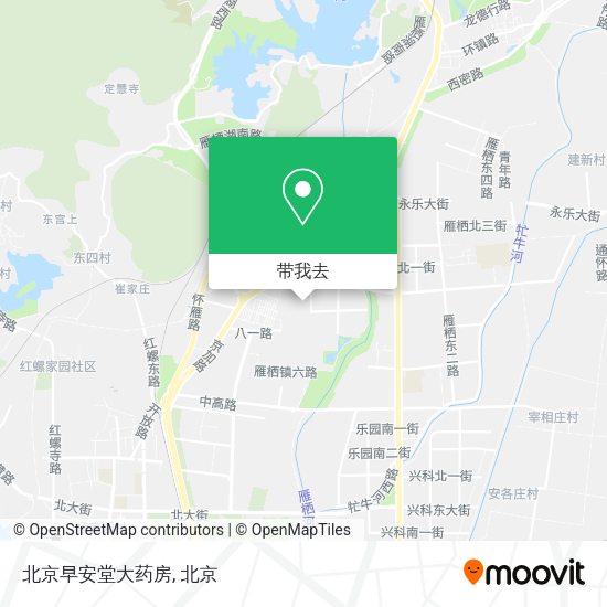 北京早安堂大药房地图
