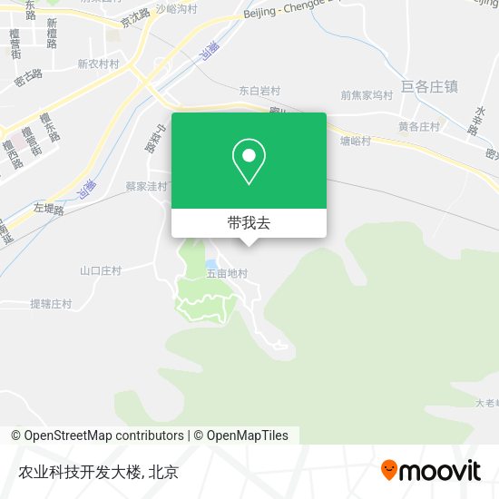 农业科技开发大楼地图