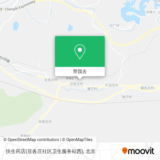 扶生药店(豆各庄社区卫生服务站西)地图