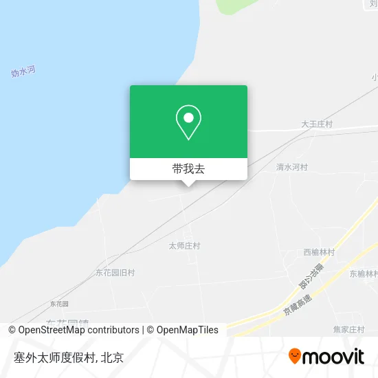 塞外太师度假村地图