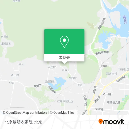 北京黎明农家院地图