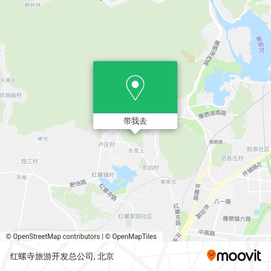 红螺寺旅游开发总公司地图