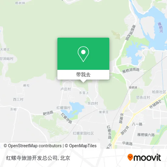 红螺寺旅游开发总公司地图