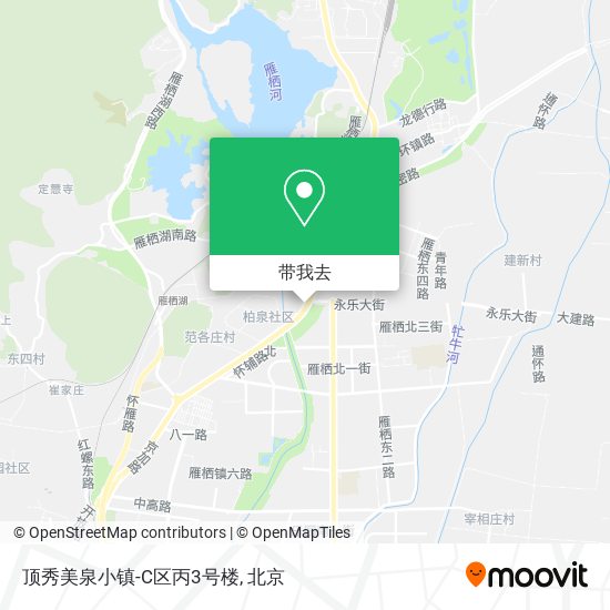 顶秀美泉小镇-C区丙3号楼地图