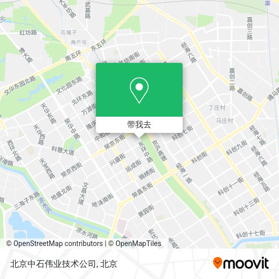北京中石伟业技术公司地图