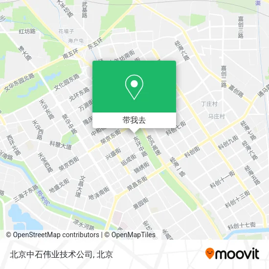 北京中石伟业技术公司地图