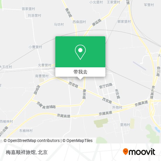 梅嘉顺祥旅馆地图