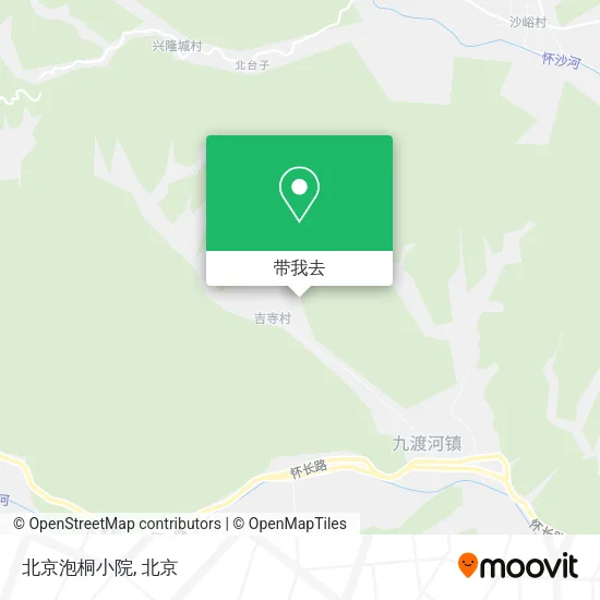 北京泡桐小院地图