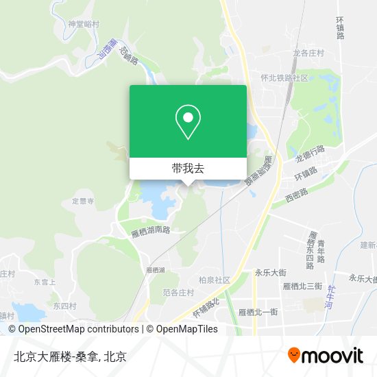 北京大雁楼-桑拿地图