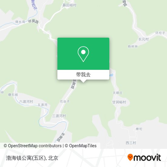 渤海镇公寓(五区)地图