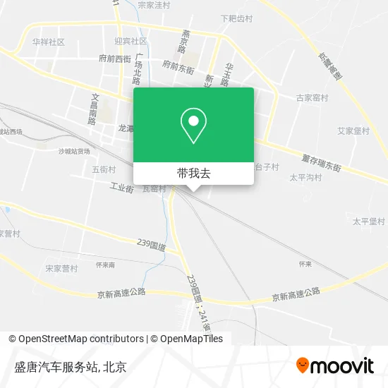 盛唐汽车服务站地图