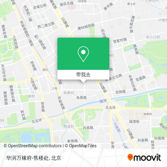 华润万橡府-售楼处地图