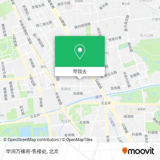 华润万橡府-售楼处地图