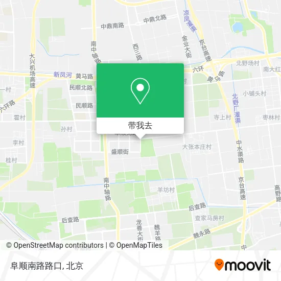 阜顺南路路口地图