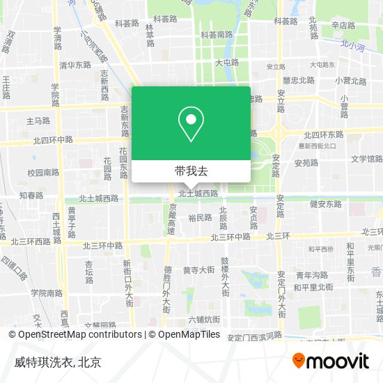 威特琪洗衣地图