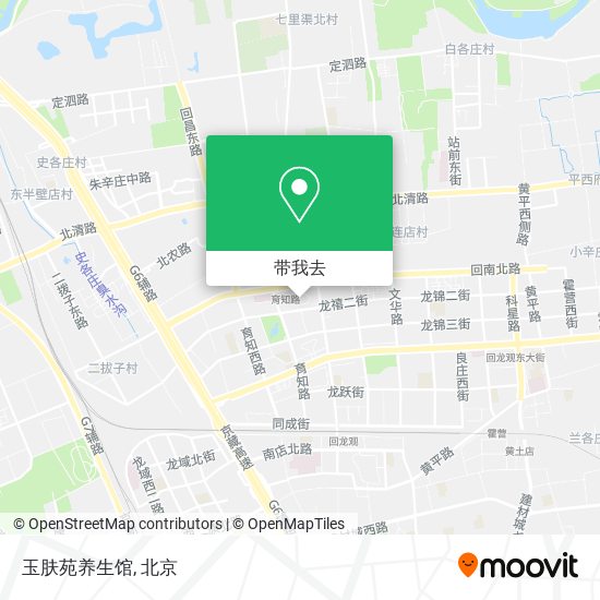 玉肤苑养生馆地图