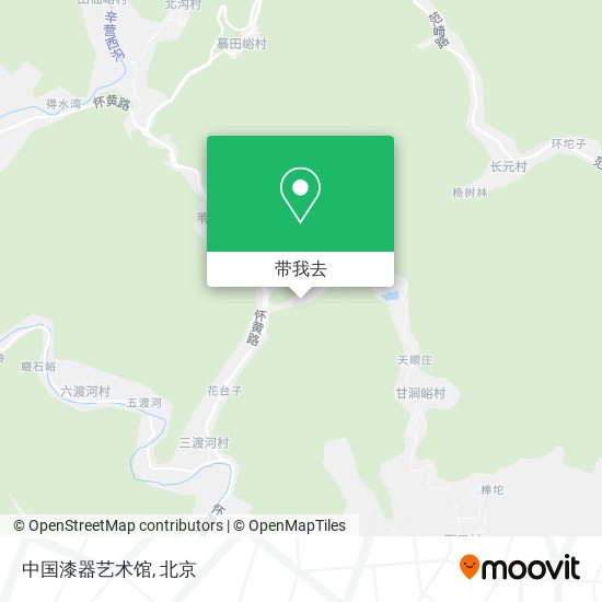 中国漆器艺术馆地图
