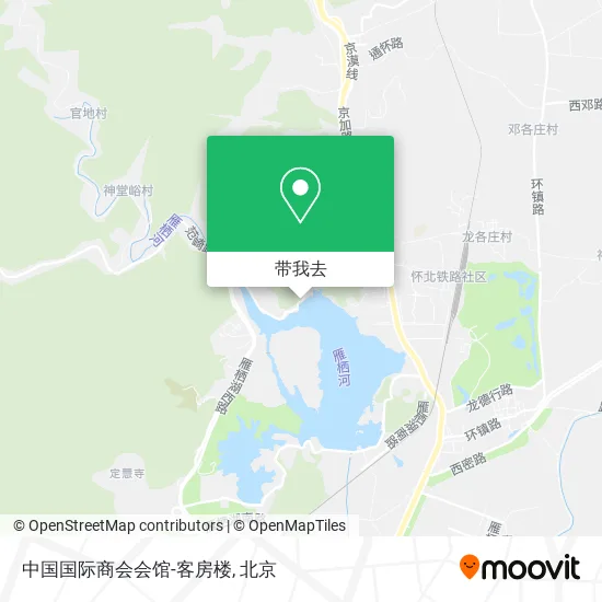 中国国际商会会馆-客房楼地图