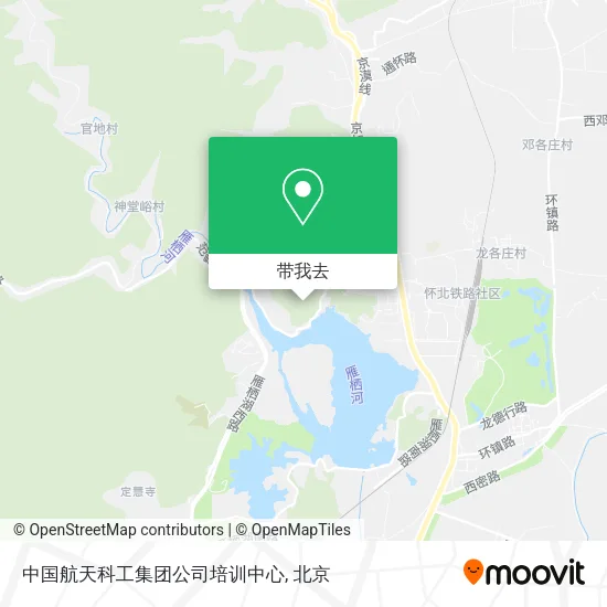 中国航天科工集团公司培训中心地图