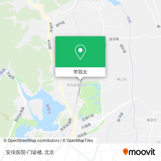 安佳医院-门诊楼地图