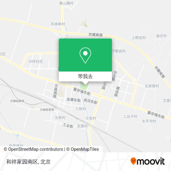 和祥家园南区地图