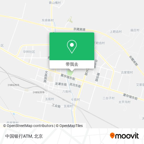 中国银行ATM地图