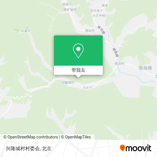 兴隆城村村委会地图