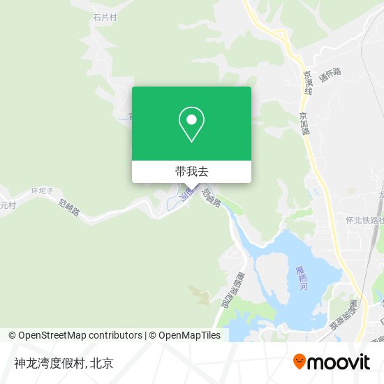 神龙湾度假村地图