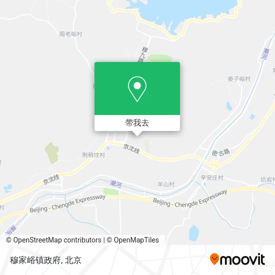 穆家峪镇政府地图