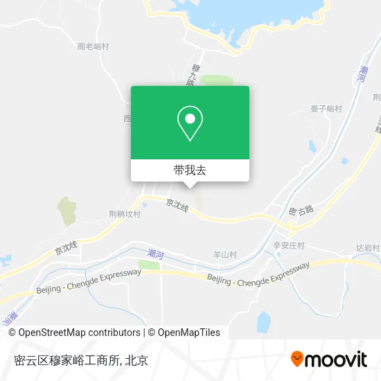 密云区穆家峪工商所地图