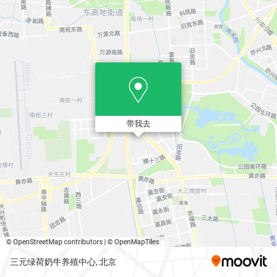 三元绿荷奶牛养殖中心地图