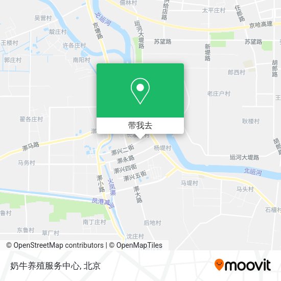 奶牛养殖服务中心地图