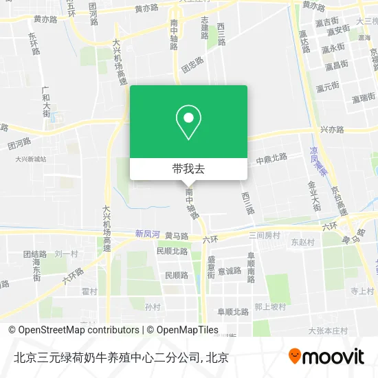 北京三元绿荷奶牛养殖中心二分公司地图
