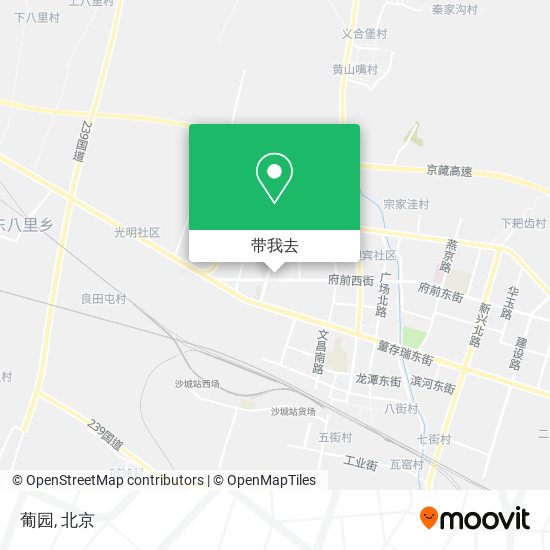 葡园地图