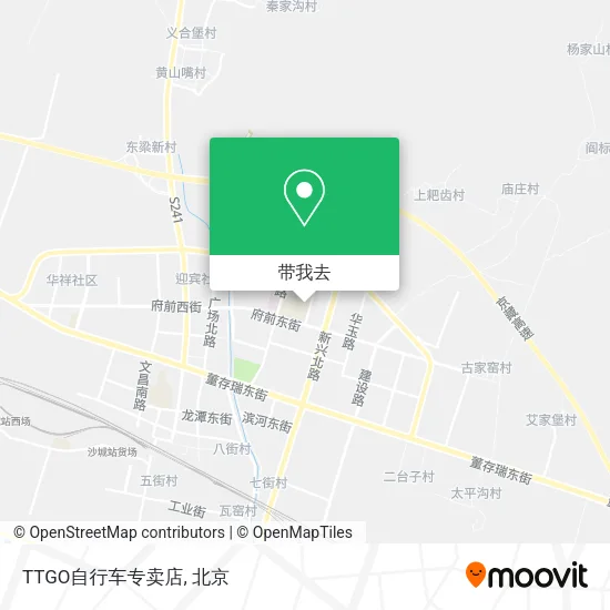 TTGO自行车专卖店地图