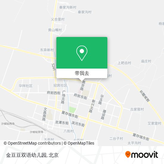 金豆豆双语幼儿园地图