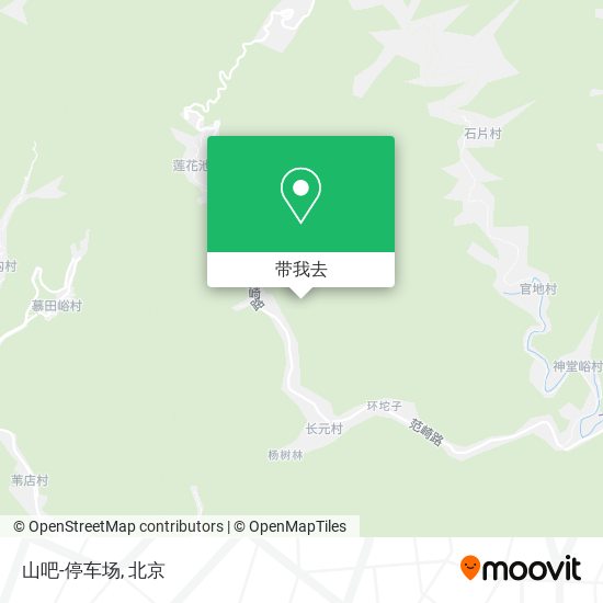 山吧-停车场地图