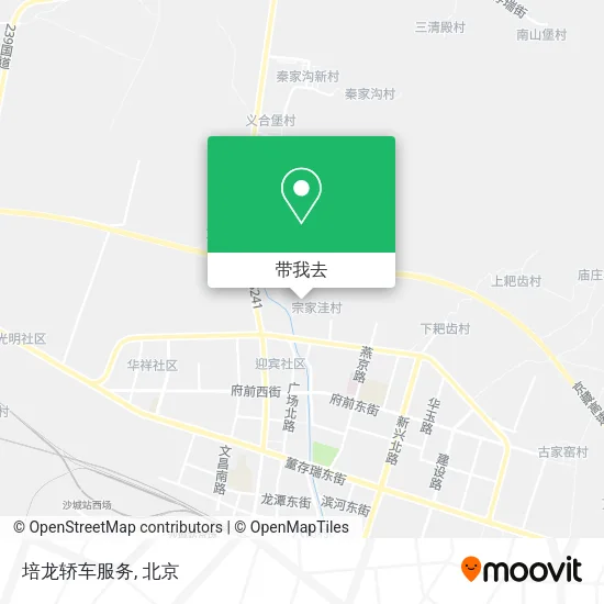 培龙轿车服务地图